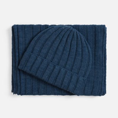 Шарф Metelitsa, синий меланж (джинс)-2