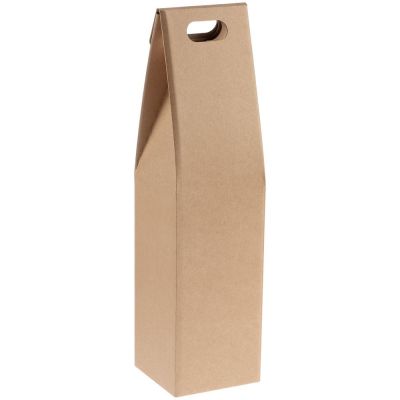 Коробка для бутылки Vinci, крафт-0