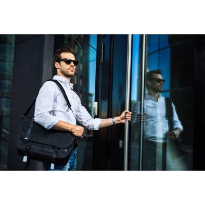 Сумка для ноутбука Oresund, черная-7