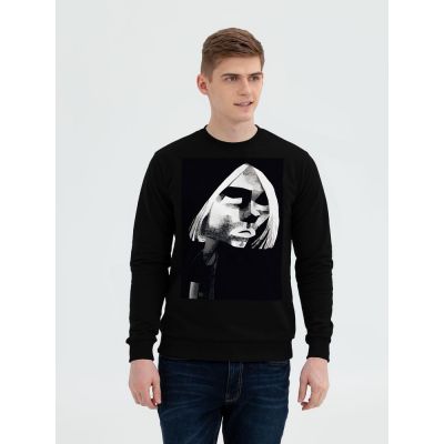 Свитшот «Меламед. Kurt Cobain», черный-0