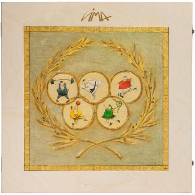 Набор из 5 елочных игрушек Sports Collection-12