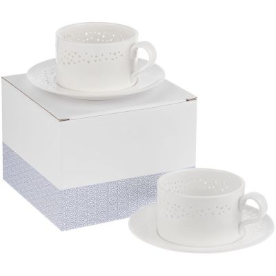 Набор Coralli Luziano на 2 персоны, белый-0