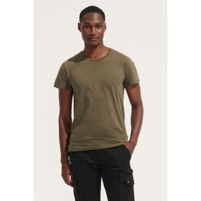 Футболка унисекс Re Crusader, темный хаки-3