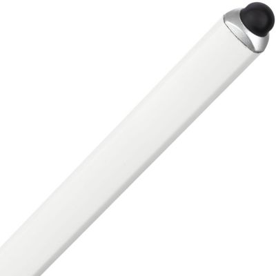 Вечный карандаш Tricore со стилусом, белый-3