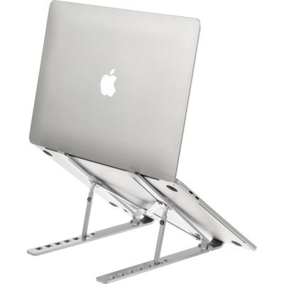 Подставка для ноутбука и планшета Scaffold Light, серебристая-7