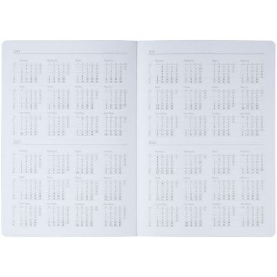 Ежедневник New Brand, недатированный, синий-5