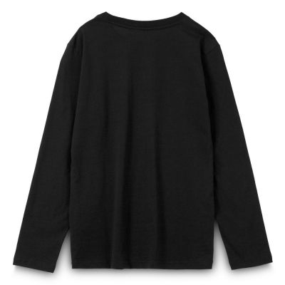 Футболка с длинным рукавом Lehta, черная-1