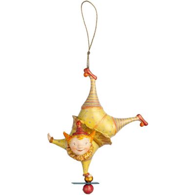 Набор из 3 елочных игрушек Circus Collection: барабанщик, акробат и слон-8