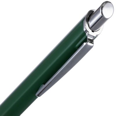 Ручка шариковая Konvent, матовая, зеленая-3