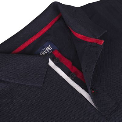 Рубашка поло мужская ANDERSON, темно-синяя-3