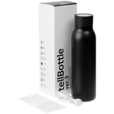 Умная термобутылка tellBottle ver. 3, черная-8