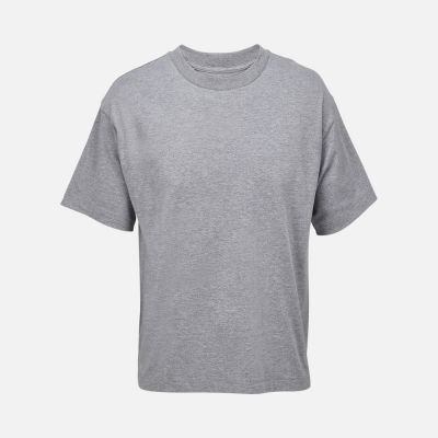 Футболка оверсайз унисекс Legacy, серый меланж-0