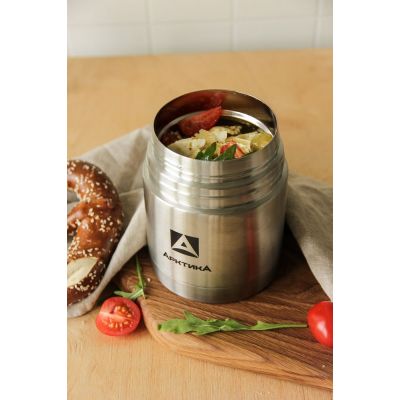 Термос для еды «Арктика 500», стальной-3