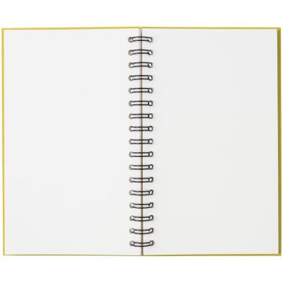 Блокнот Spring Mini, желтый-4