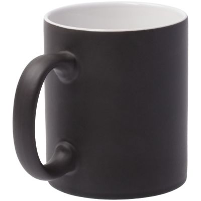 Кружка Promo матовая, черная-1