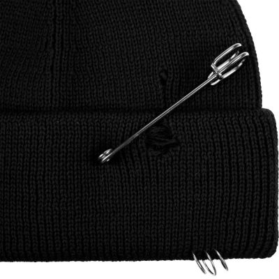 Шапка Pricker, черная-4