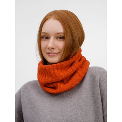 Снуд ComFleece, темно-оранжевый (кирпичный)-3