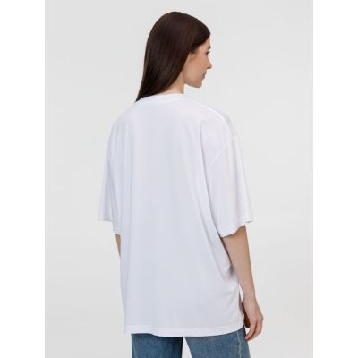 Футболка из бифлекса Morfiss, белая-1