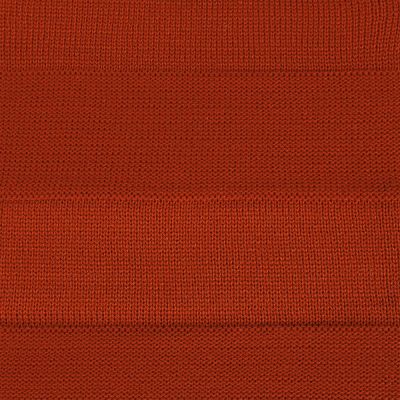 Плед Pleat, коричневый (терракота)-3