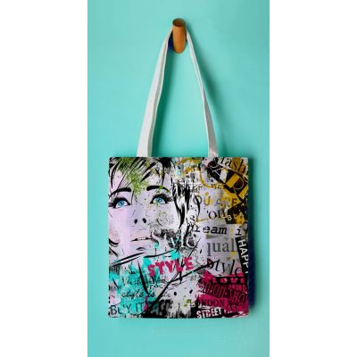 Холщовая сумка Colorit 250 с печатью на заказ-3