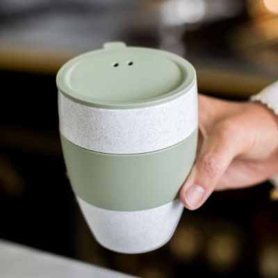 Термокружка Aroma To Go 2.0 Organic, зеленая-1