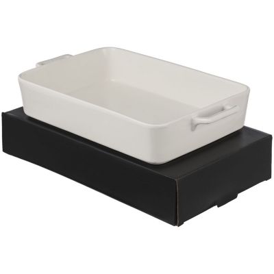 Блюдо для запекания Bakersfield, белое-3