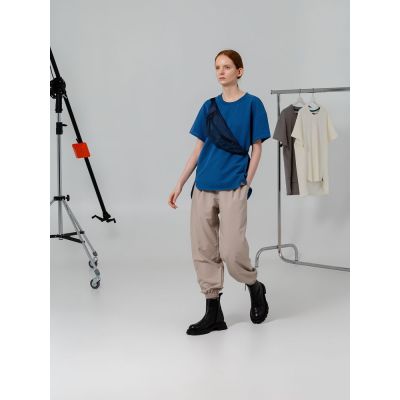 Поясная сумка Triangel, синяя-3