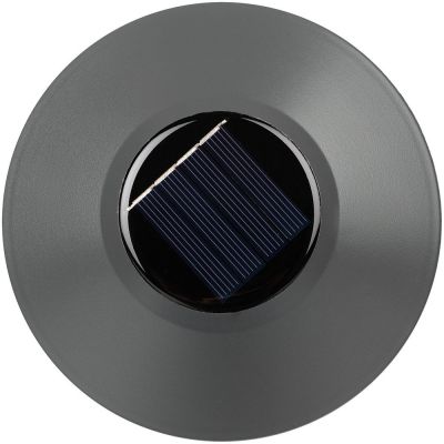 Светильник на солнечной батарее Ufology, темно-серый (графит)-2