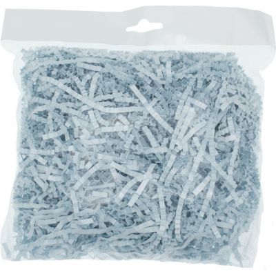 Бумажный наполнитель «Блеск», голубой-1
