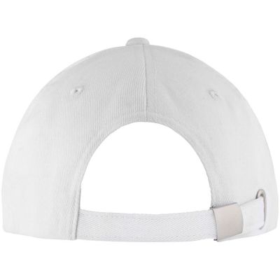 Бейсболка Long Beach, белая с темно-синим-2