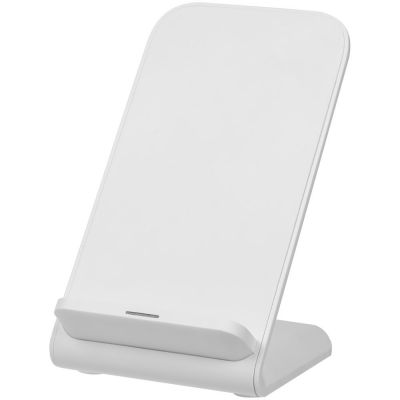Беспроводное зарядное устройство с быстрой зарядкой Overtop, белое-2