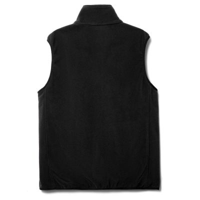 Жилет флисовый унисекс Nesse, черный-1