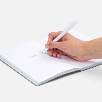 Ручка шариковая Bright Pop, белая-3