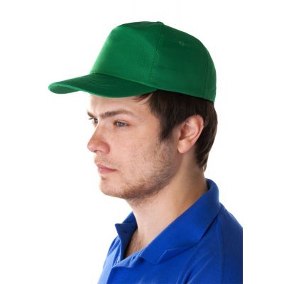 Бейсболка Unit First, зеленая-2