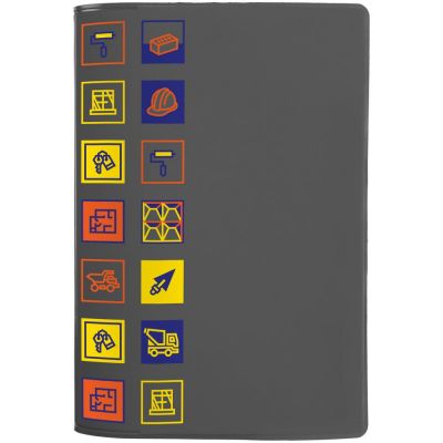 Обложка для паспорта Industry, строительство-0