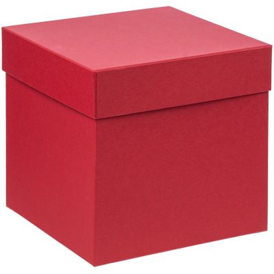 Коробка Cube, M, красная-0