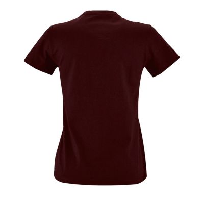 Футболка женская Imperial Fit Women, темно-бордовая-1
