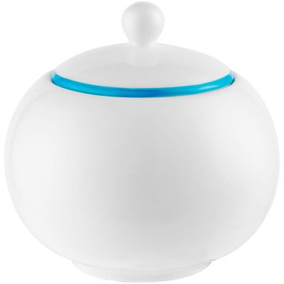 Сахарница «С голубой каемочкой!»-0