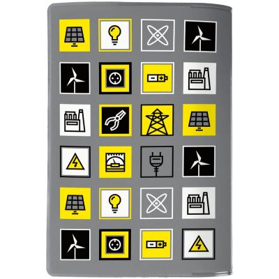 Обложка для паспорта Industry, ver.2, энергетика-1