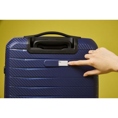 Чемодан Lightweight Luggage S, синий-5