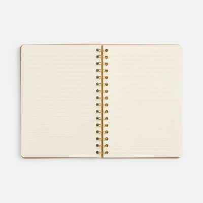 Ежедневник Spiral, недатированный, бежевый-1