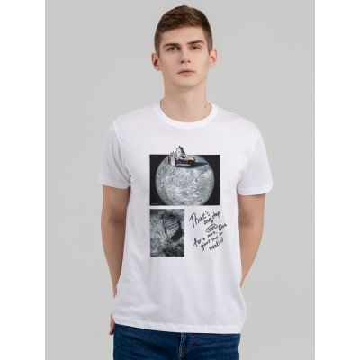 Футболка One Step, белая-2