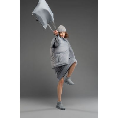 Основа для шопера-рюкзака B3, серая-2