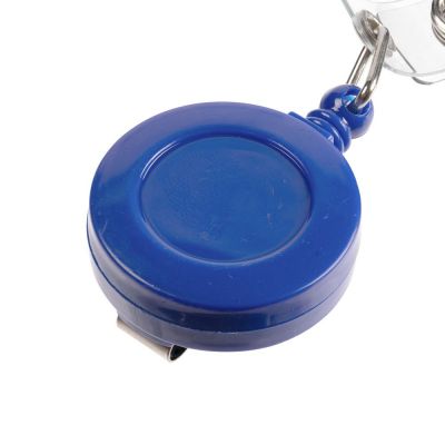 Чехол для пропуска с ретрактором Pennant, синий, уценка-4