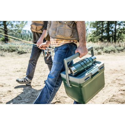 Термос Stanley Classic 1000, темно-зеленый-2