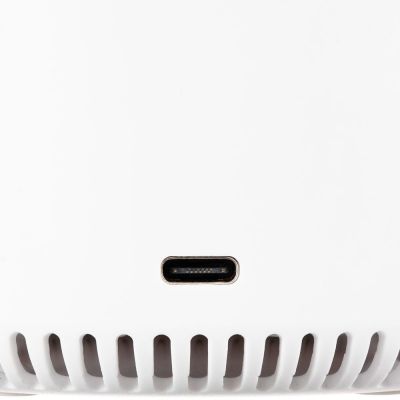 Bluetooth-колонка с беспроводной зарядкой relaxTime, белая-6