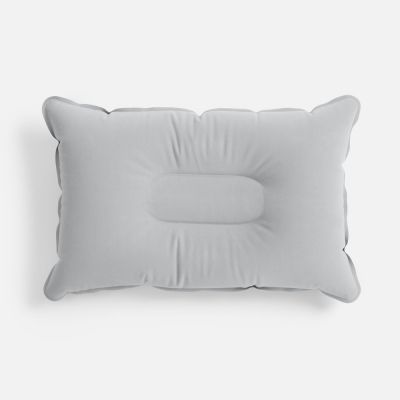 Надувная подушка Pillowish, серая-0