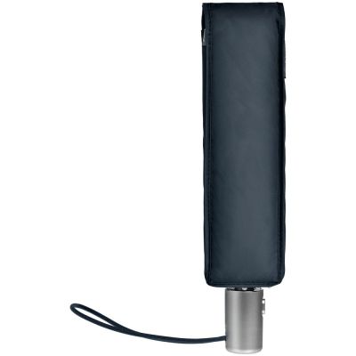 Складной зонт Alu Drop S, 3 сложения, 7 спиц, автомат, синий-2