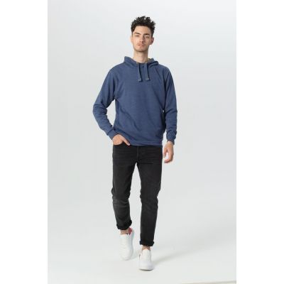 Двусторонняя толстовка Revers, синяя с желтым-7