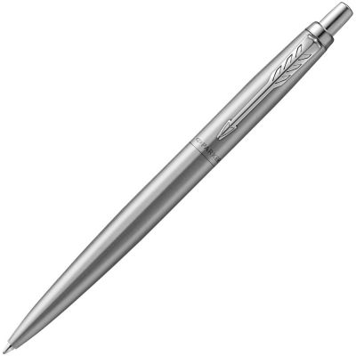 Ручка шариковая Parker Jotter XL Monochrome Grey, серебристая-0